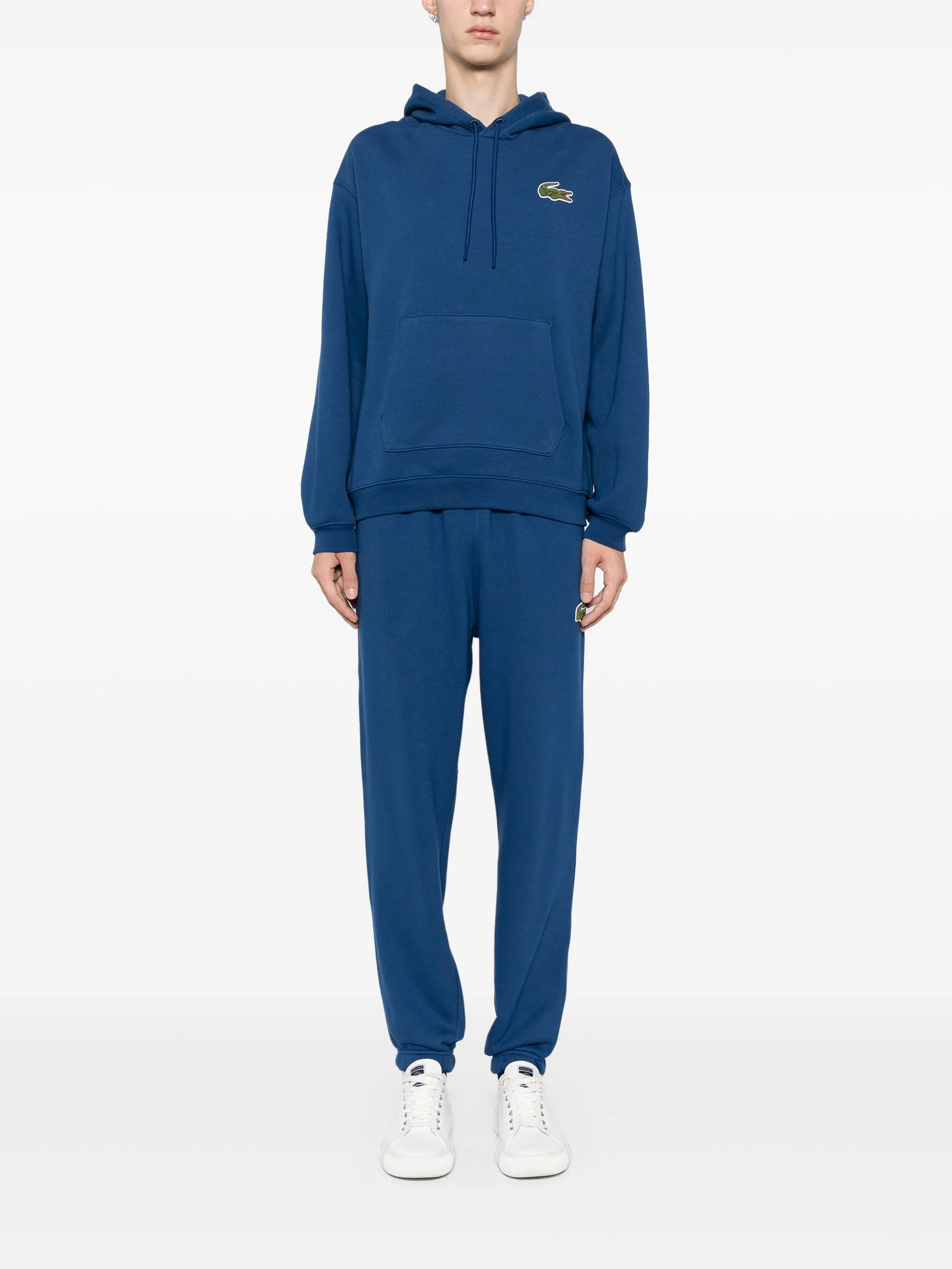 Спортивные брюки Lacoste, свободного кроя, синий — фото 3