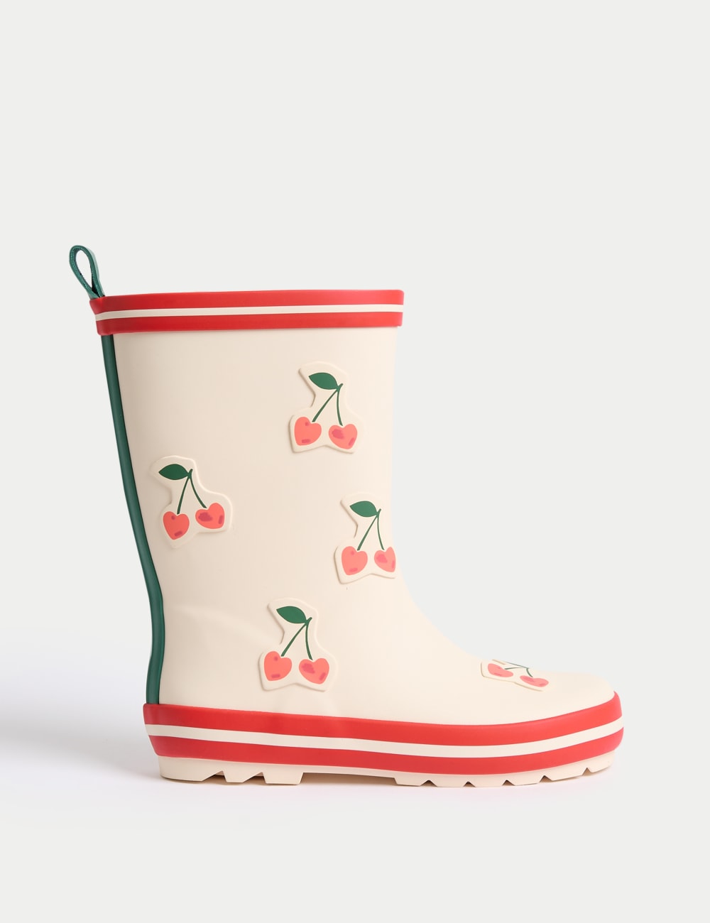 

Детские резиновые сапоги Cherry Marks & Spencer, цвет Cream mix