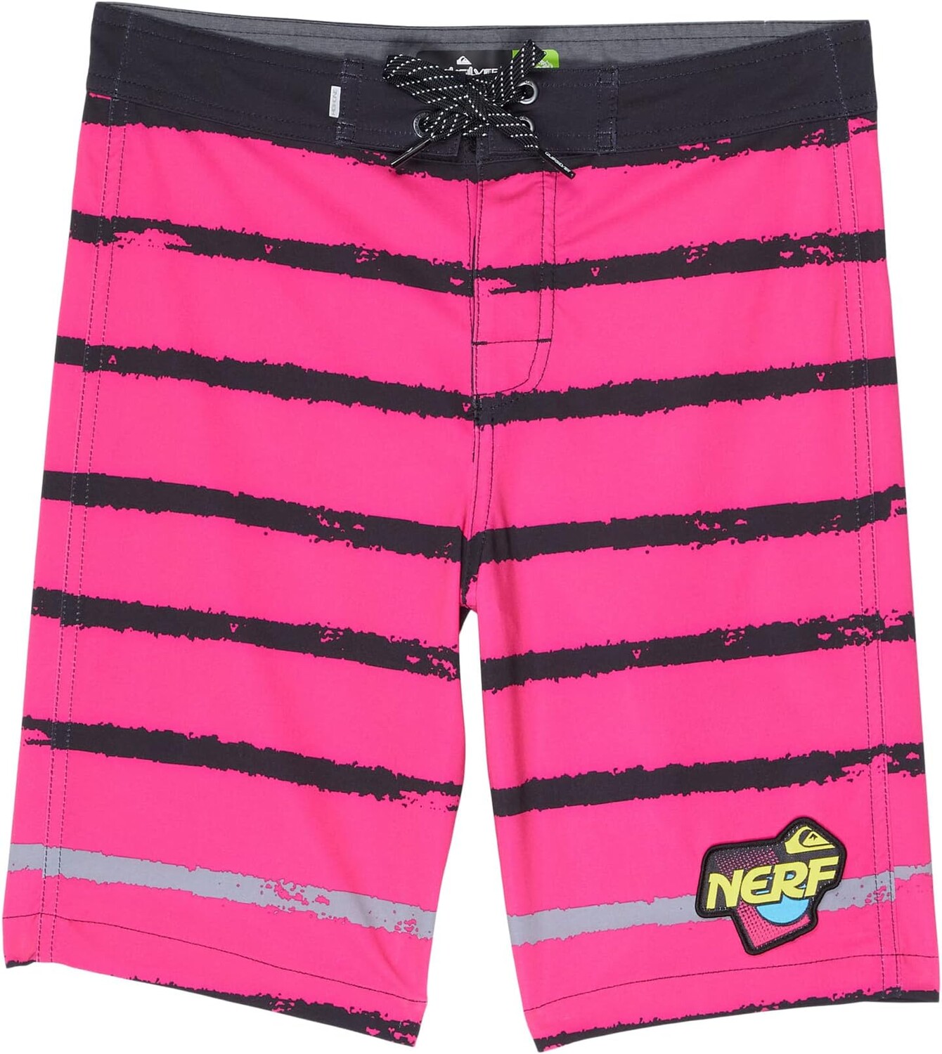 

Плавки Quiksilver Kids Nerf Striped Out, цвет Magenta