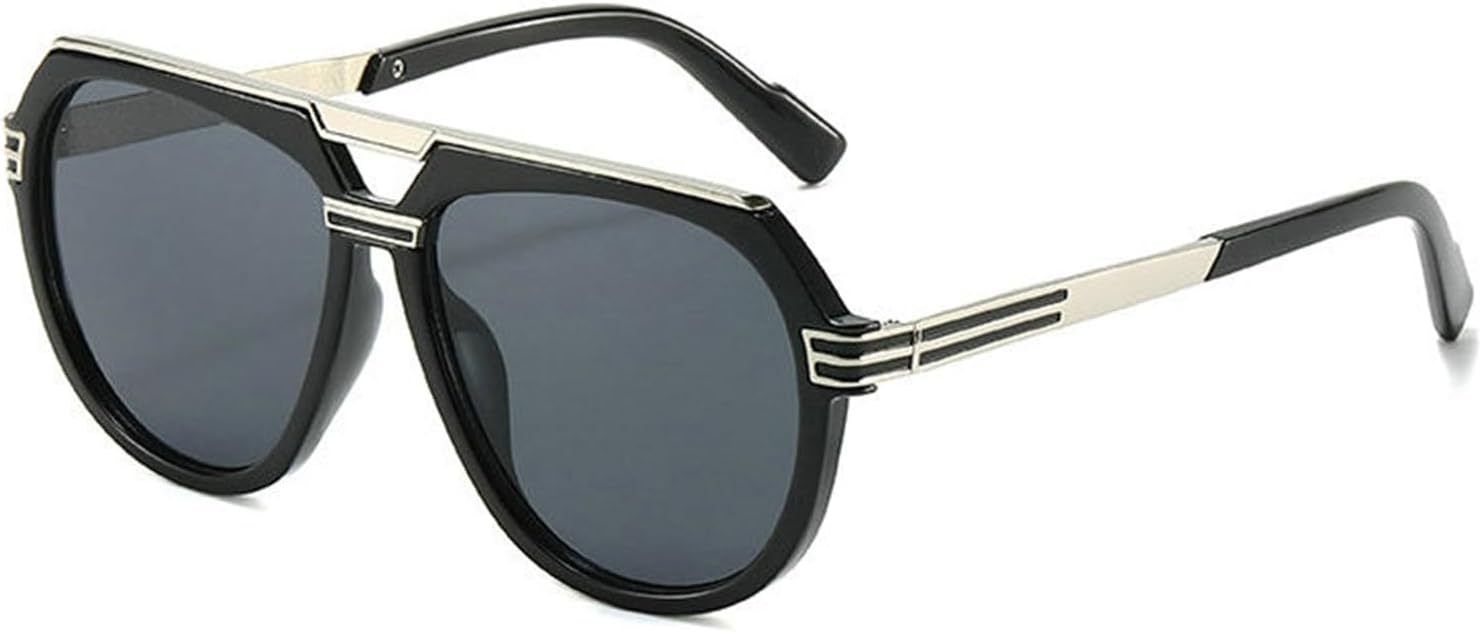 

Мужские солнцезащитные очки в стиле ретро с квадратным градиентом, модные и роскошные женские очки с заклепками, трендовые темно-синие очки-пилот с защитой от УФ-излучения UV400 helena, C3