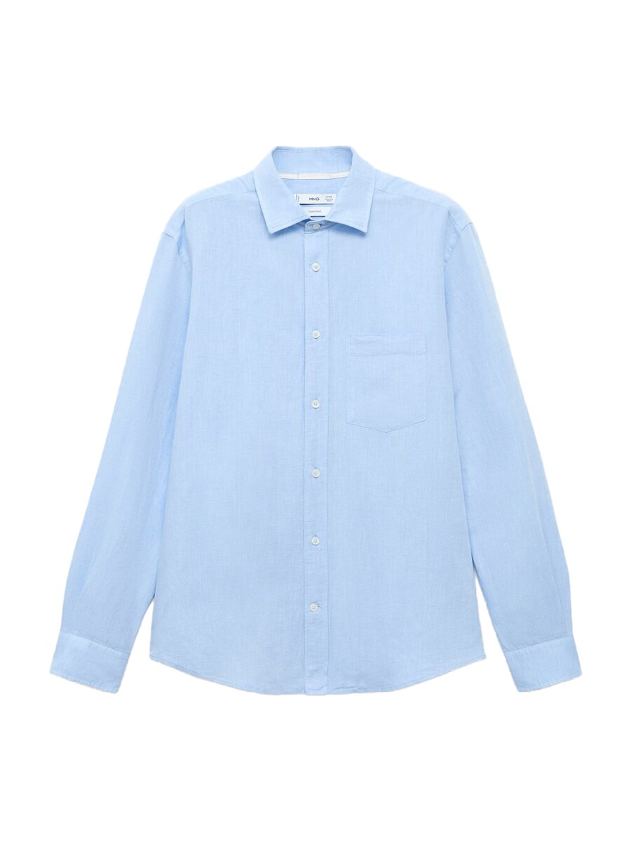 

Рубашка на пуговицах классического кроя MANGO MAN AVISPA, Light blue