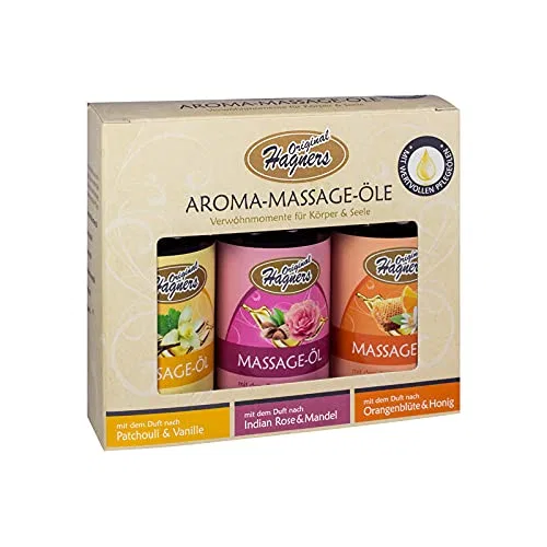 Набор ароматических массажных масел Hagners, 3 х 50 мл Original Hagners