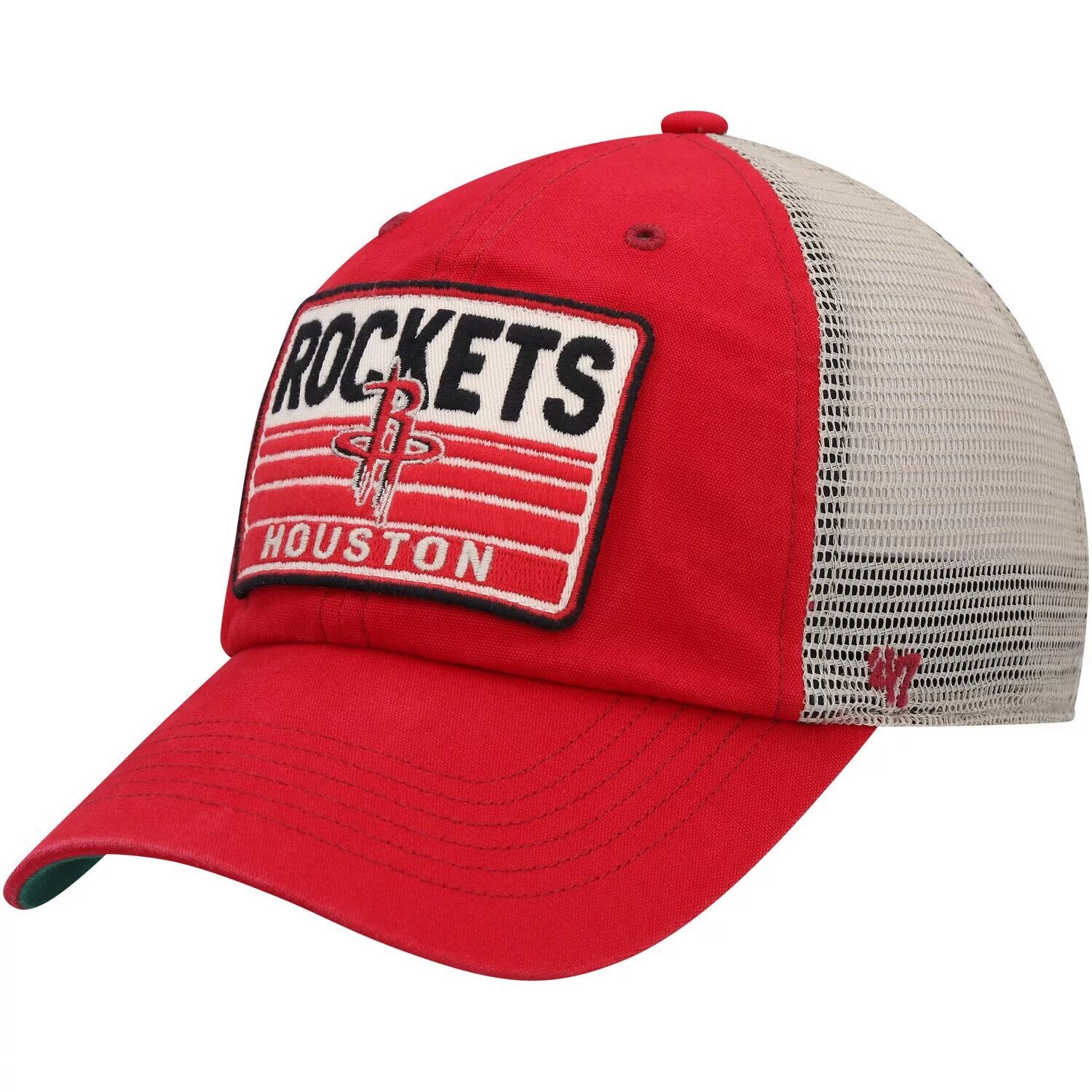 

Мужская кепка Snapback '47 Red/Natural Houston Rockets Four Stroke Clean Up