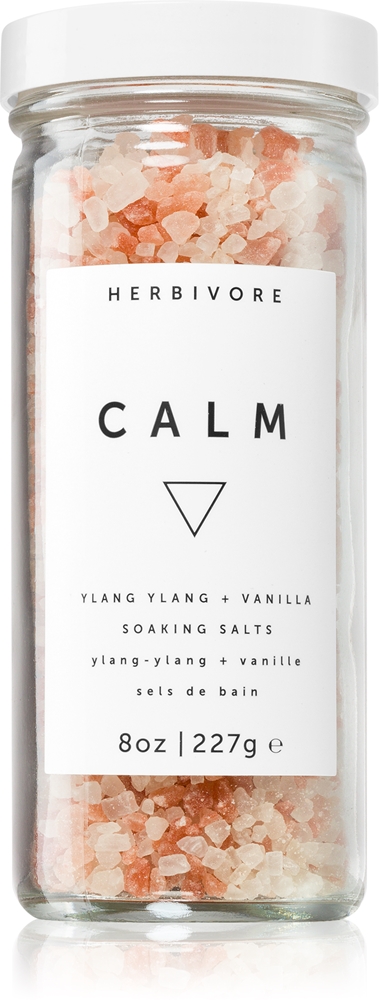 

Успокаивающая соль для ванн «Иланг-иланг + ваниль» Herbivore, 227 гр