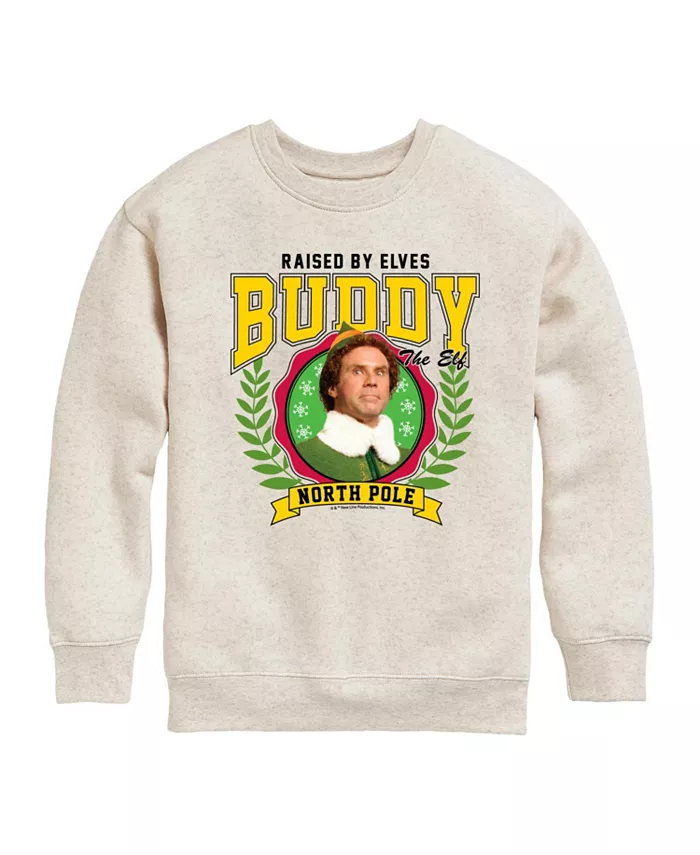 

Футболка с принтом Big Girls Buddy реглан Elf, белый