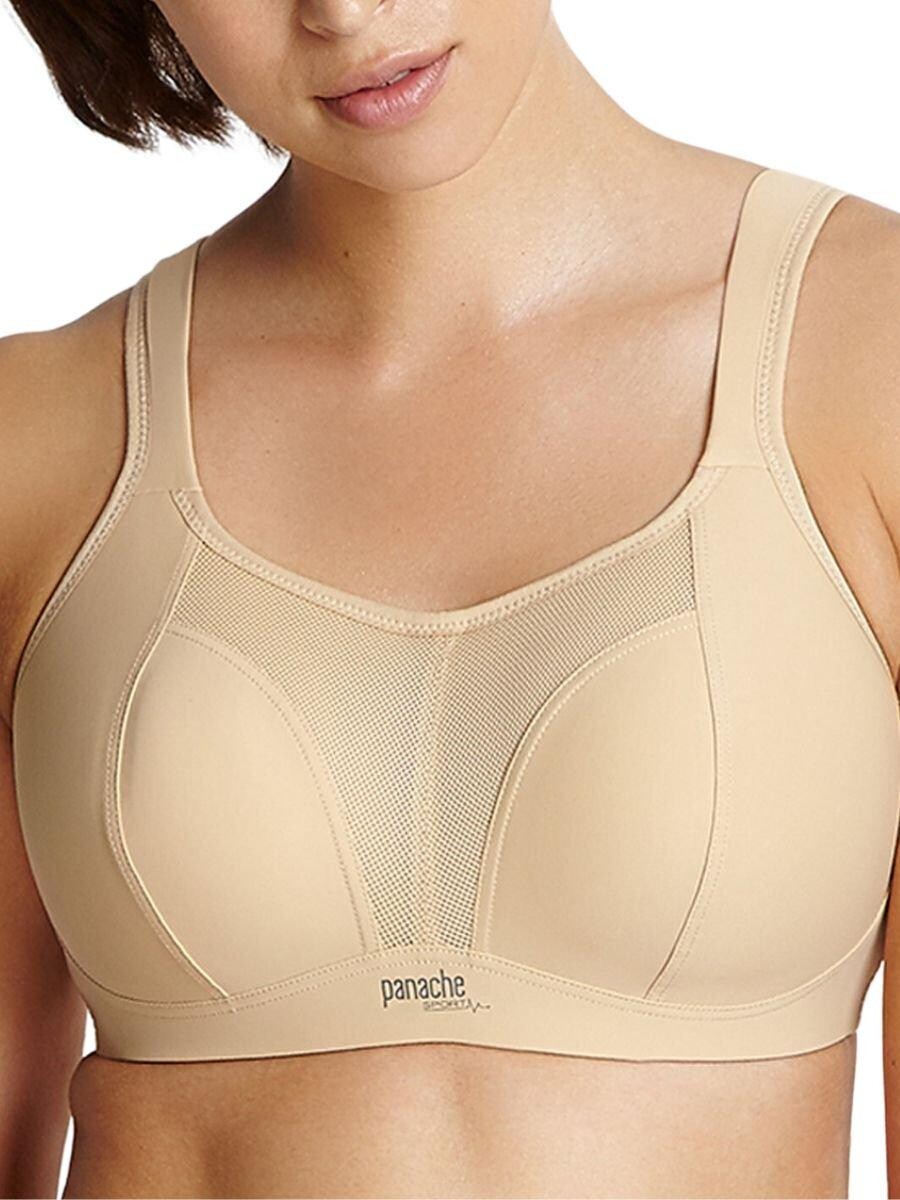 

Спортивный бюстгальтер без косточек Panache, бежевый