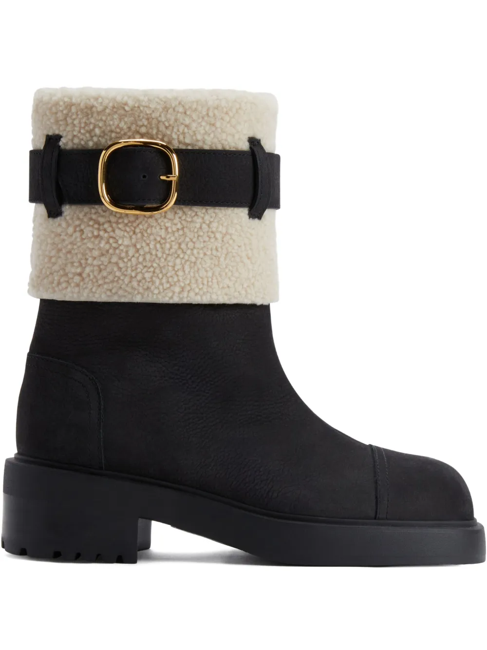 Ботинки COURMAYEUR с пряжкой Giuseppe Zanotti, черный