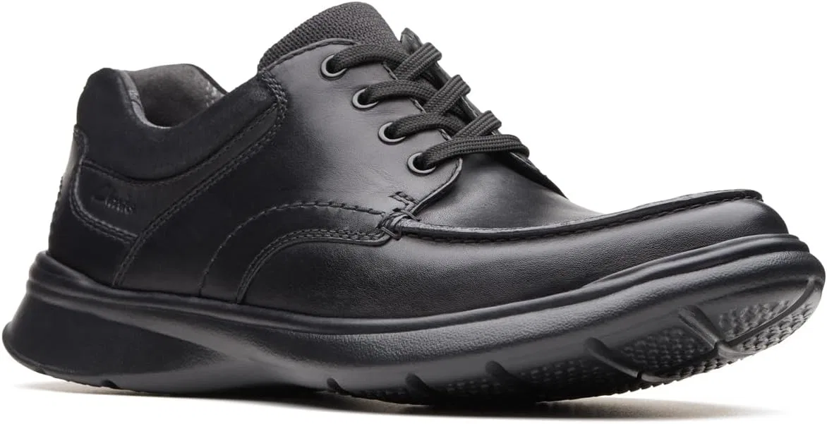 Кроссовки Clarks Herren Cotrell EdgeSHOES, Blk Smooth Lea — фото 2