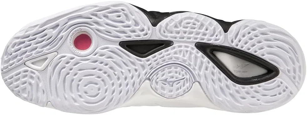 Мужские волейбольные кроссовки Mizuno Wave Momentum 3, White Black — фото 2