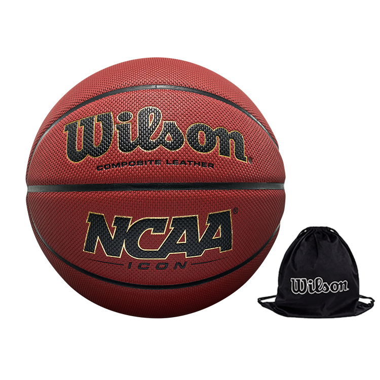

Wilson Ncaa pu баскетбольный мяч red brown размер 7 тренировочный unisex