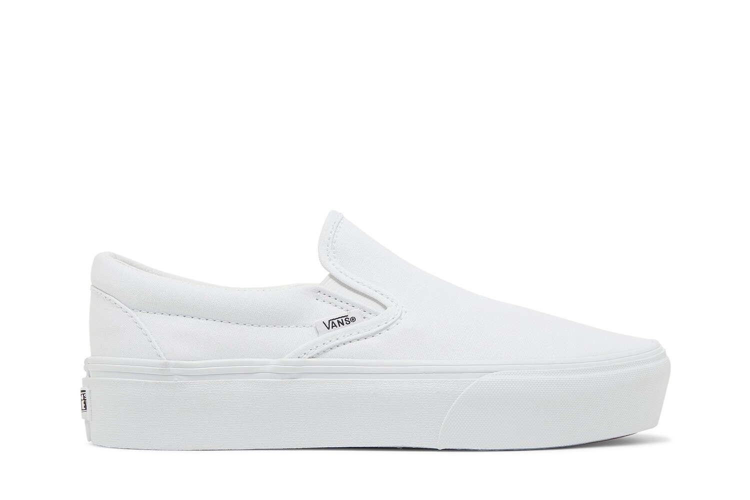 

Кроссовки Classic Slip-On Platform Vans, белый