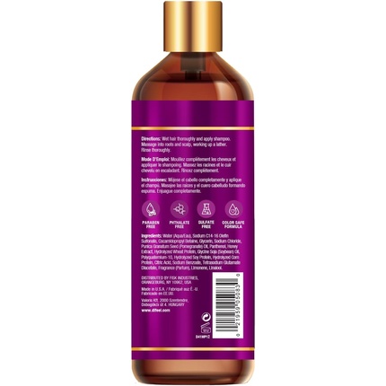 Шампунь Pomegranate & Manuka Honey Sulfate-Free 12 Oz - Strengthens — фото 2