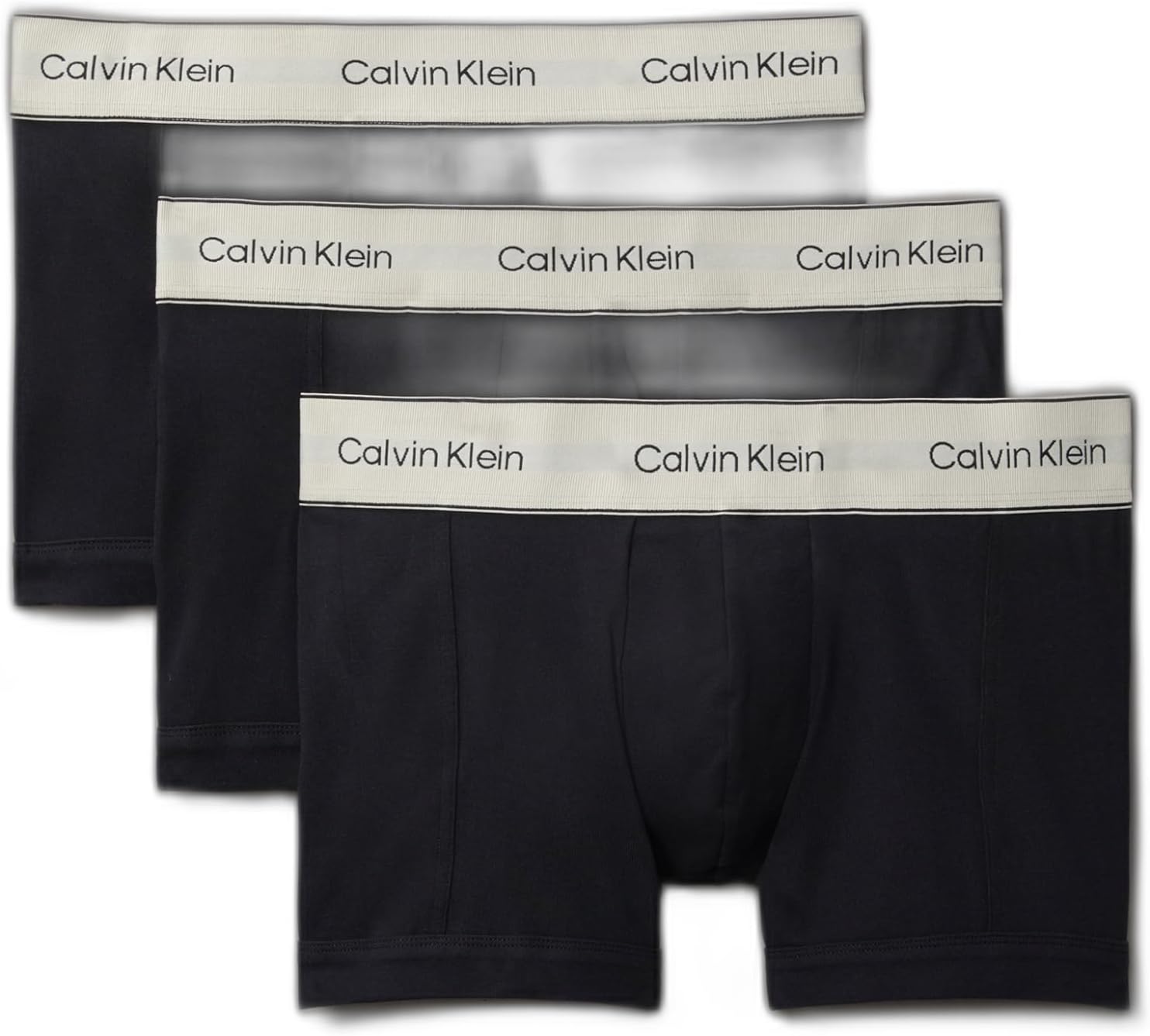 Calvin Klein мужские трусы-боксеры из хлопка пима, 3 шт., 3 Black
