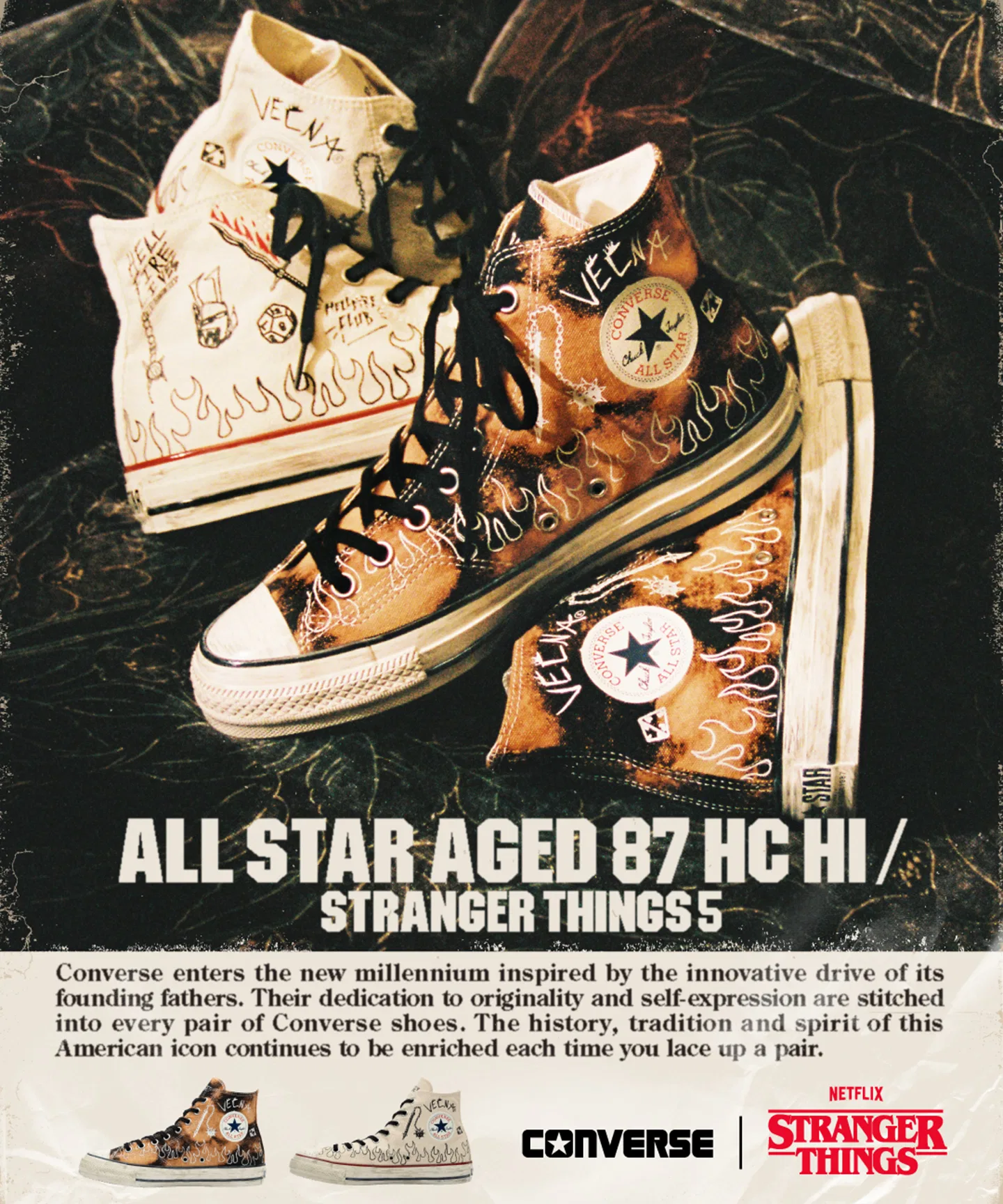 Мужские кеды CONVERSE AS AG 87 HC HI / STRANGER THING