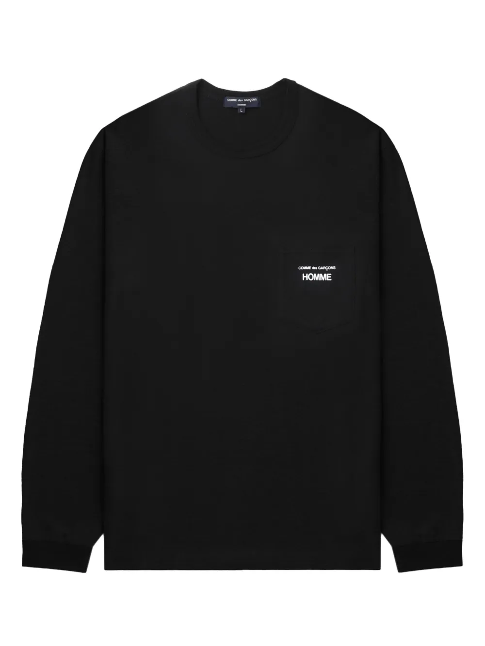 

Футболка с круглым вырезом Comme des Garçons Homme, черный