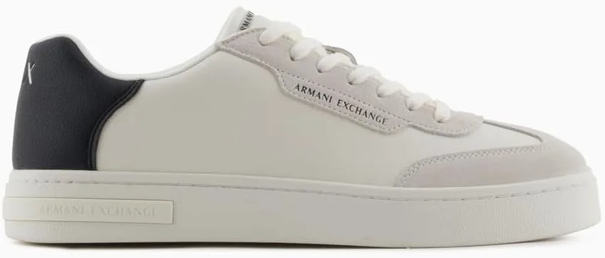 Кроссовки Armani Exchange Herren London, белый/черный