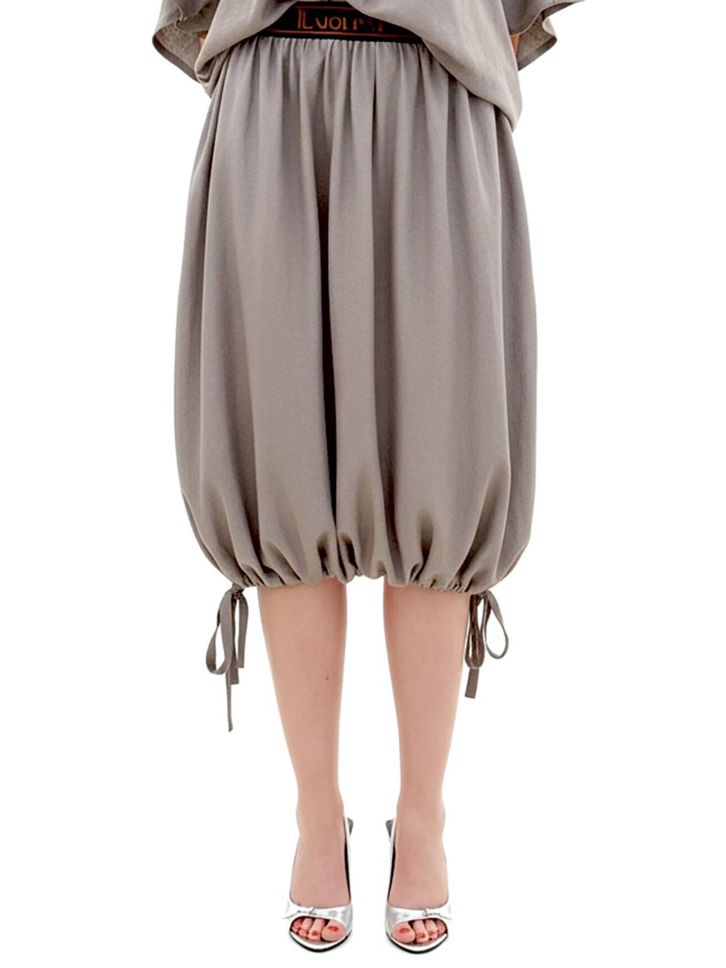 

IUnique Юбка 'Pirate-Style Skirt Pants' в сером цвете