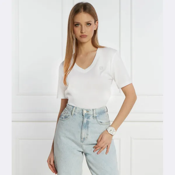 Футболка стандартного кроя Calvin Klein, белый — фото 2