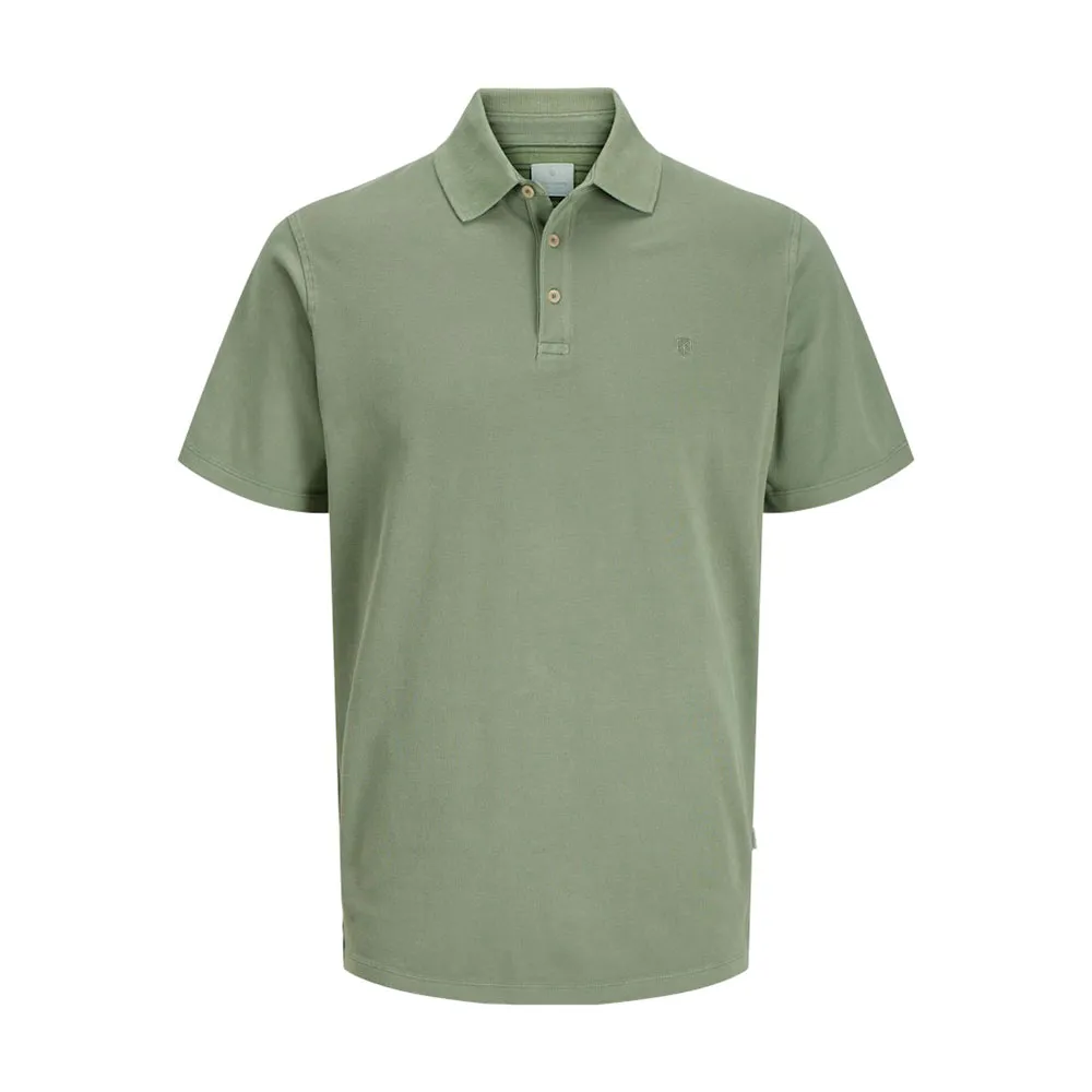 

Поло с коротким рукавом Jack & Jones William Wash, зеленый