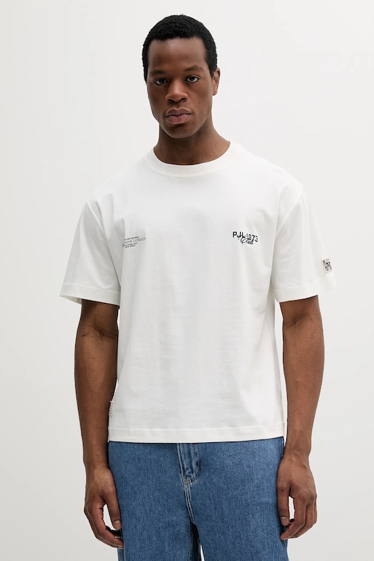 

Хлопковая футболка Colville Pepe Jeans, белый