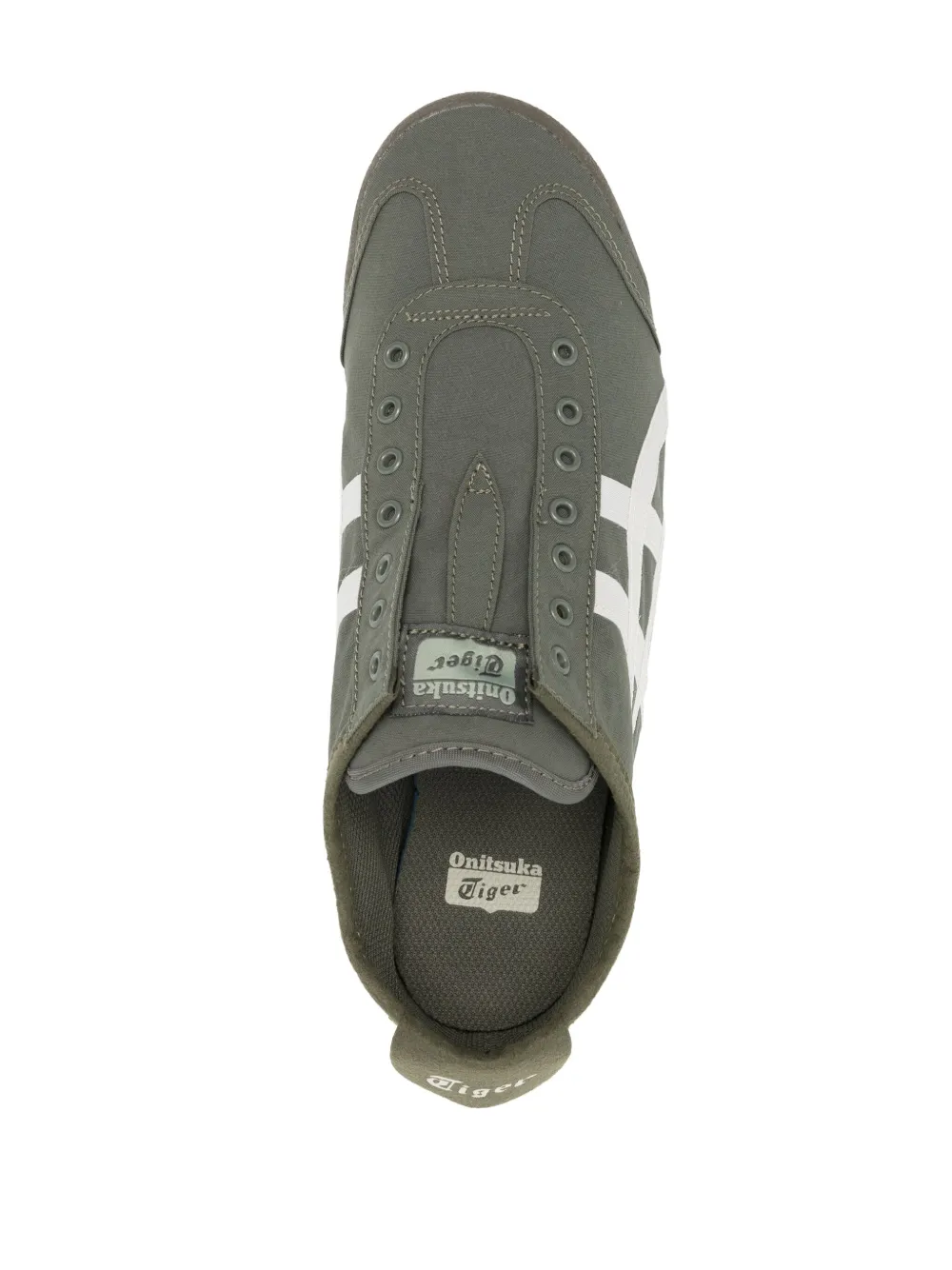 Слипоны Mexico 66Щ Onitsuka Tiger, зеленый — фото 4