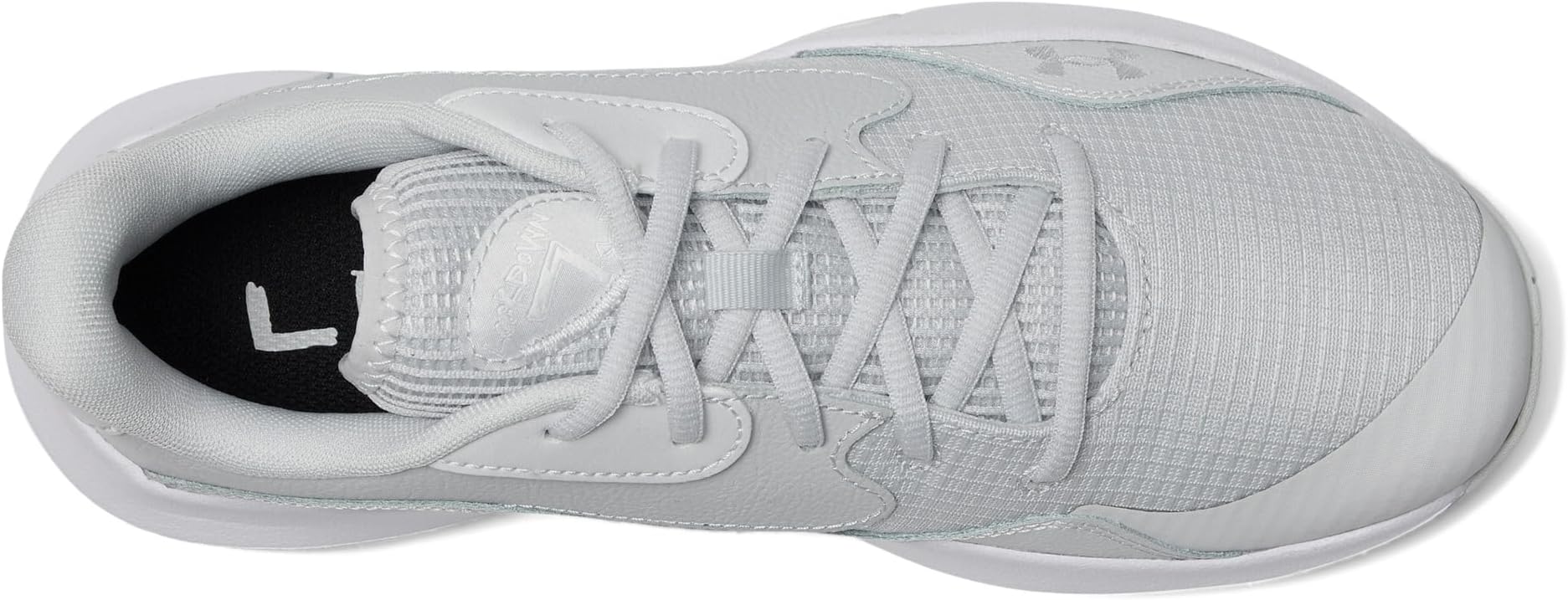 Кроссовки Under Armour Lockdown 7 Low, цвет Halo Gray/Distant Gray/Halo Gray — фото 2