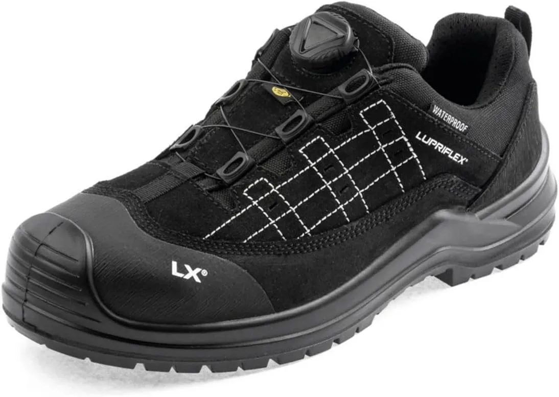Рабочие ботинки Turner Low S3 ESD Black 4-755, защитная обувь Lupriflex, черный