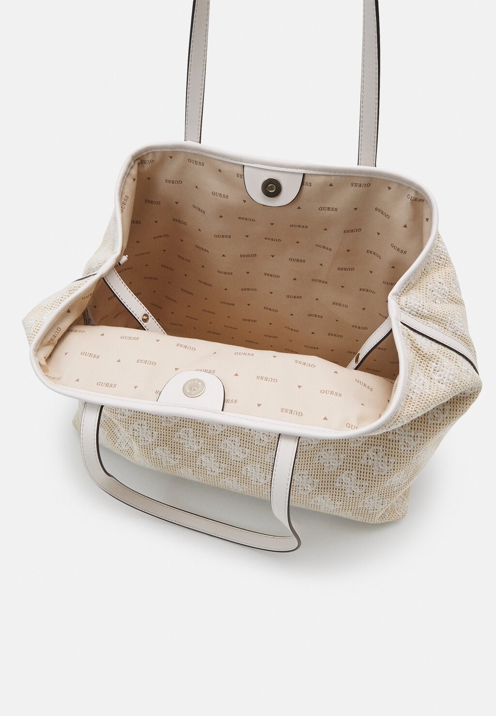 

Сумка для покупок VIKKY LARGE TOTE SET Guess, белый