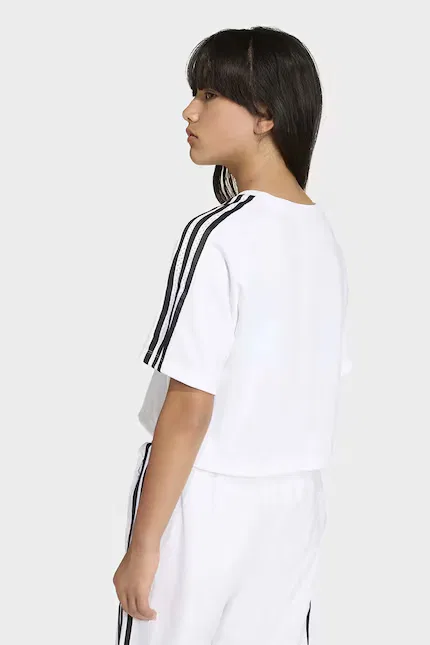 Футболка детская с коротким рукавом Adidas Originals, белый — фото 3