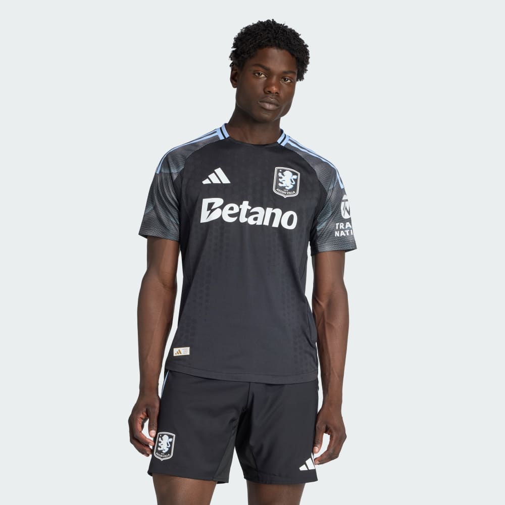 

Джерси Adidas Aston Villa FC 25/26 Away Authentic Jersey, цвет Black/Glow Blue