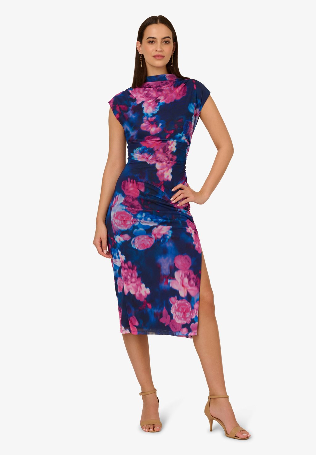 

Платье-трансформер PRINT DRAPED - Jersey dress Adrianna Papell, розовый
