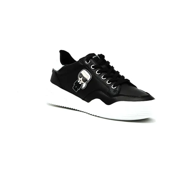 Кожаные кроссовки Kapri Run Karl Lagerfeld, черный
