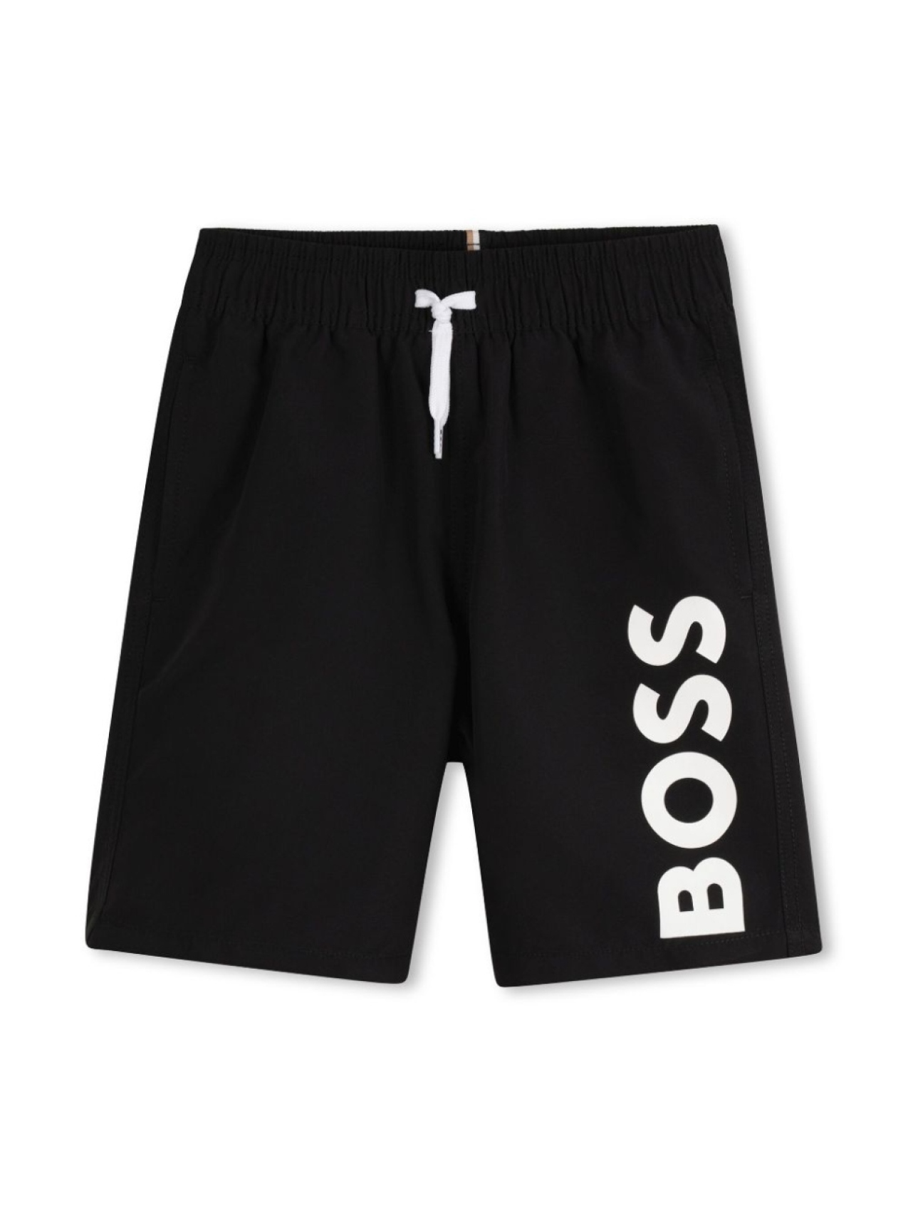 

BOSS Kidswear плавки-шорты с логотипом, черный