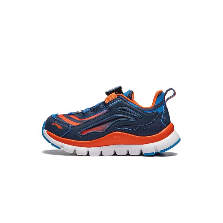 

Детские кроссовки Kids Low-top Deep Voyage Blue Brilliant Orange Lining Young