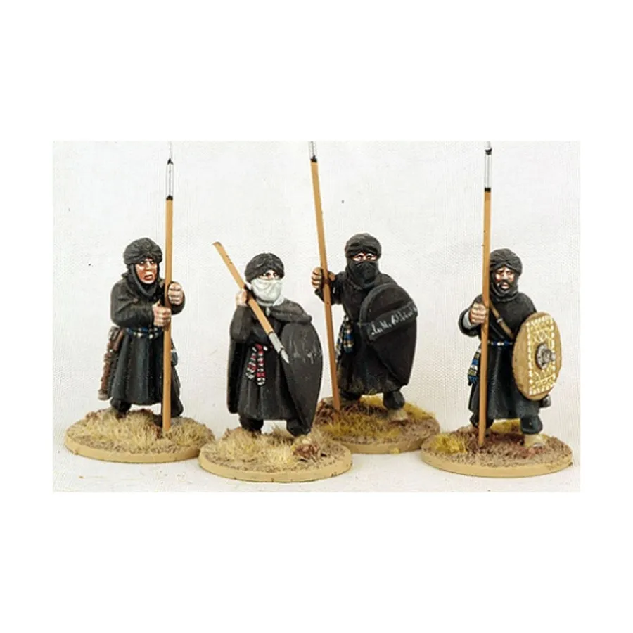 

Берберские копейщики – стоя, Gripping Beast Miniatures - The Moors (28mm)