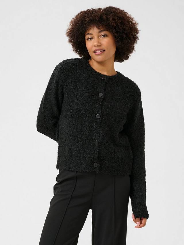 

Вязаный кардиган babbette boucle Soaked In Luxury, черный