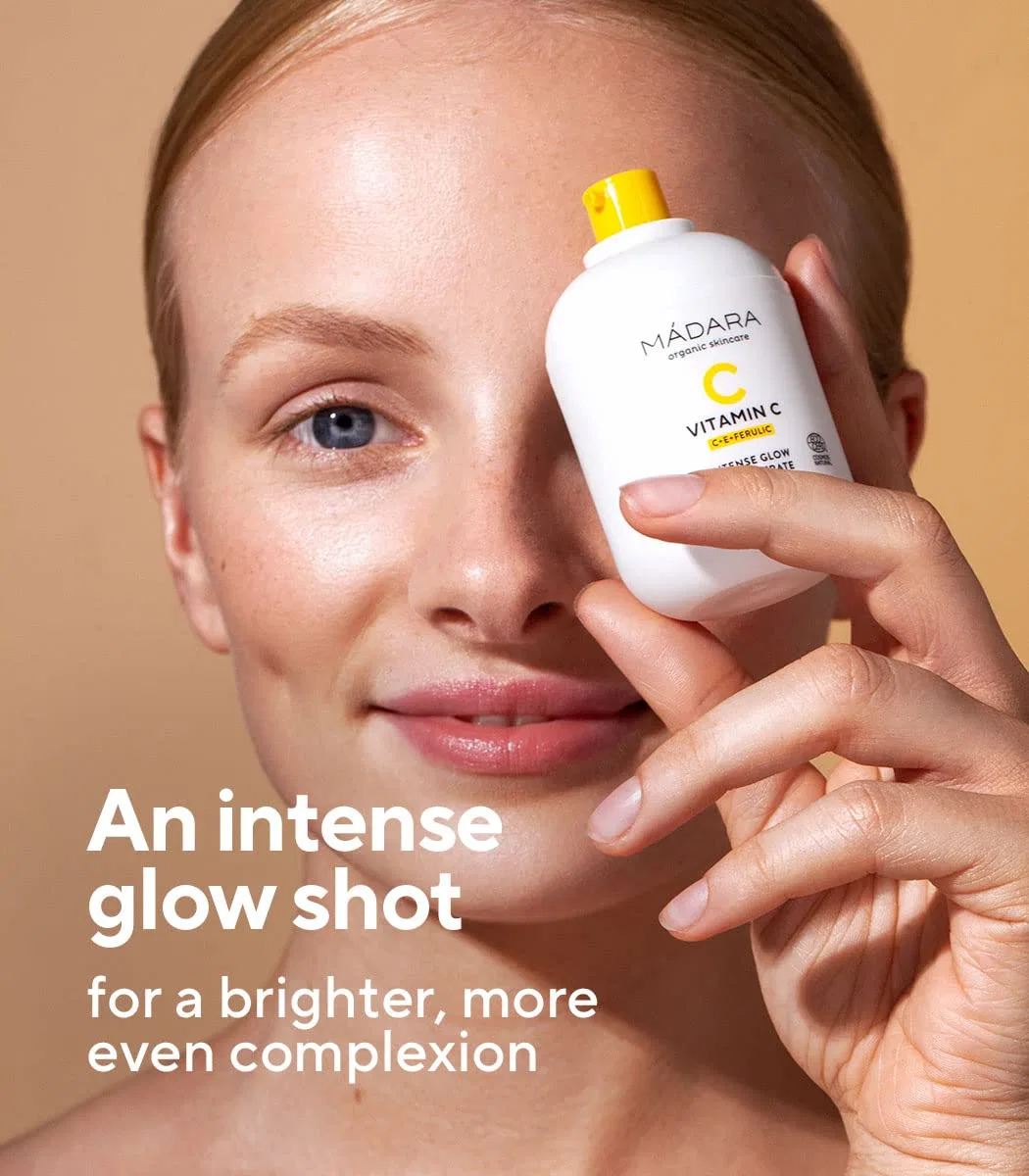 Сыворотка Mádara — Концентрат для сияния кожи с витамином С «Intense Glow Concentrate» от Organic Skincare, 30 мл — фото 3