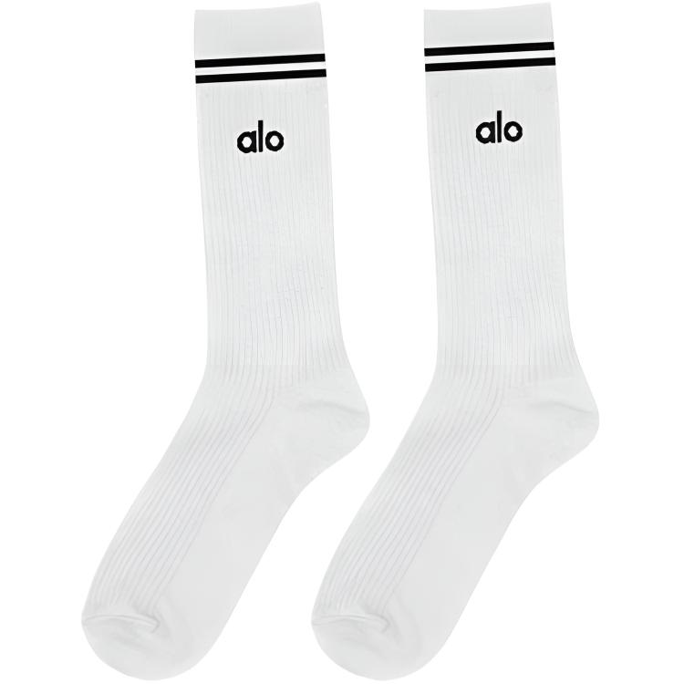 

Женские носки Crew, 1 пара Alo Yoga, белый