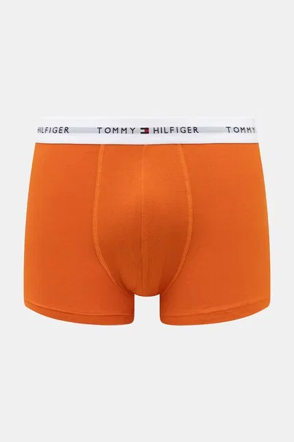 Боксеры хлопковые 3 шт Tommy Hilfiger, оранжевый — фото 4