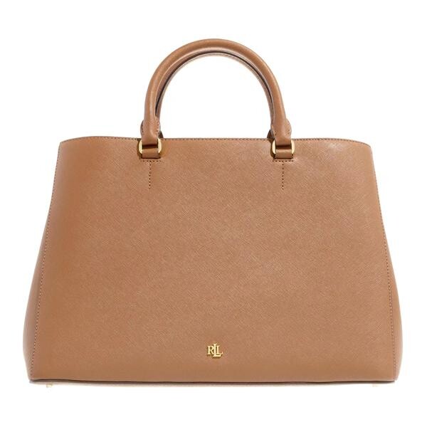 

Сумка hanna 37 satchel large lauren Lauren Ralph Lauren, коричневый