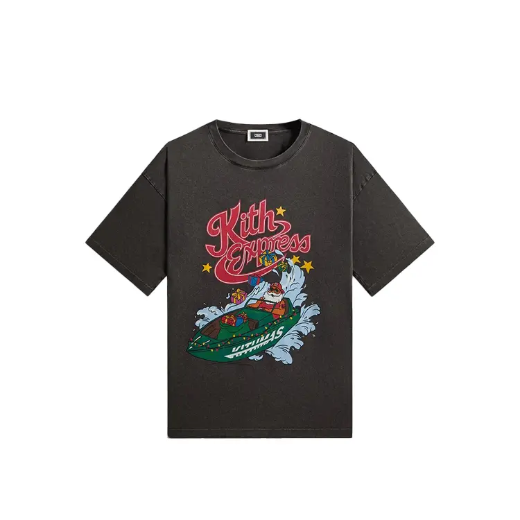 

Футболка FW25 ams Express Jones для мужчин Kith, черный