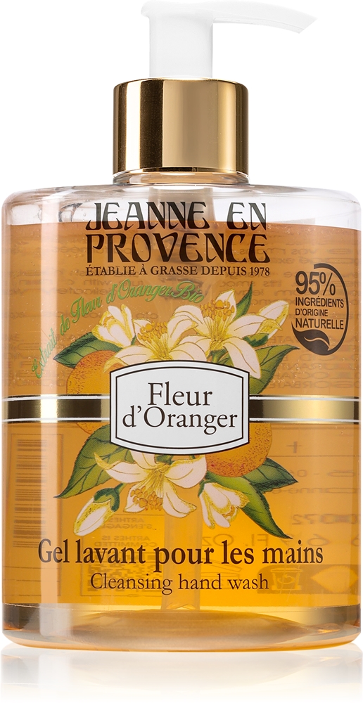 

Мыло для рук с цветками апельсина Jeanne En Provence, 500 мл