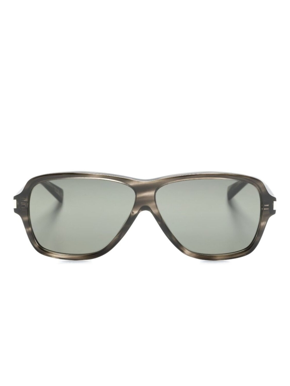 

Saint Laurent Eyewear солнцезащитные очки-пилоты SL 609, серый