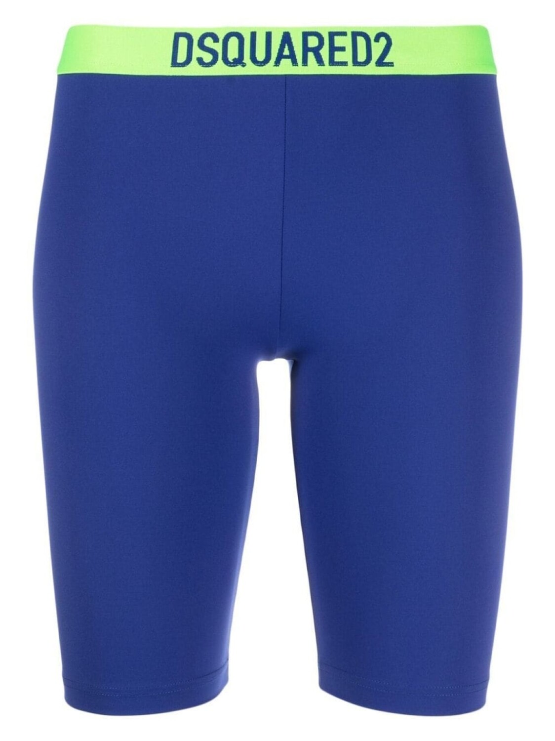 

Dsquared2 logo-waistband cycling shorts, синий