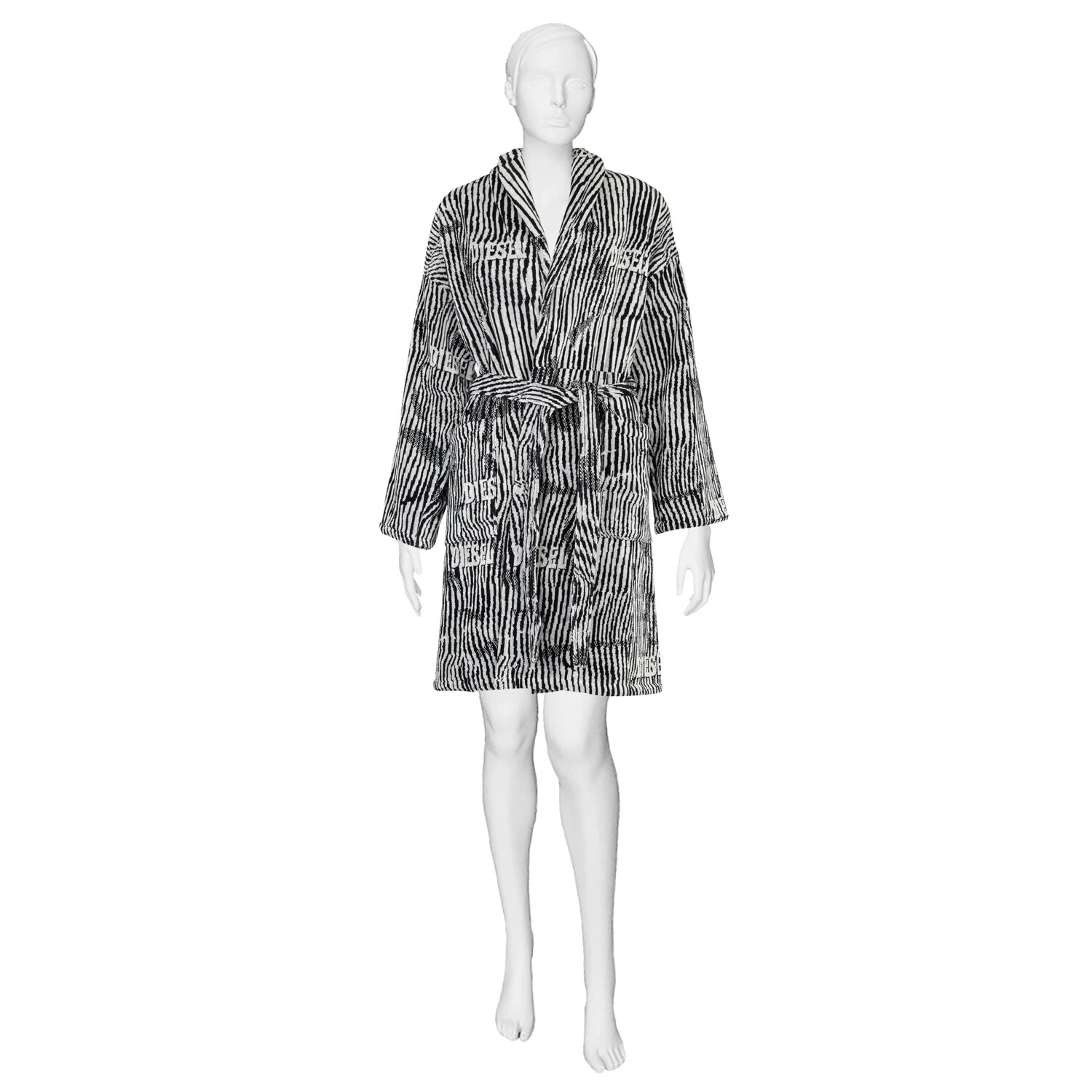 

Банный халат s/m унисекс Diesel, серый