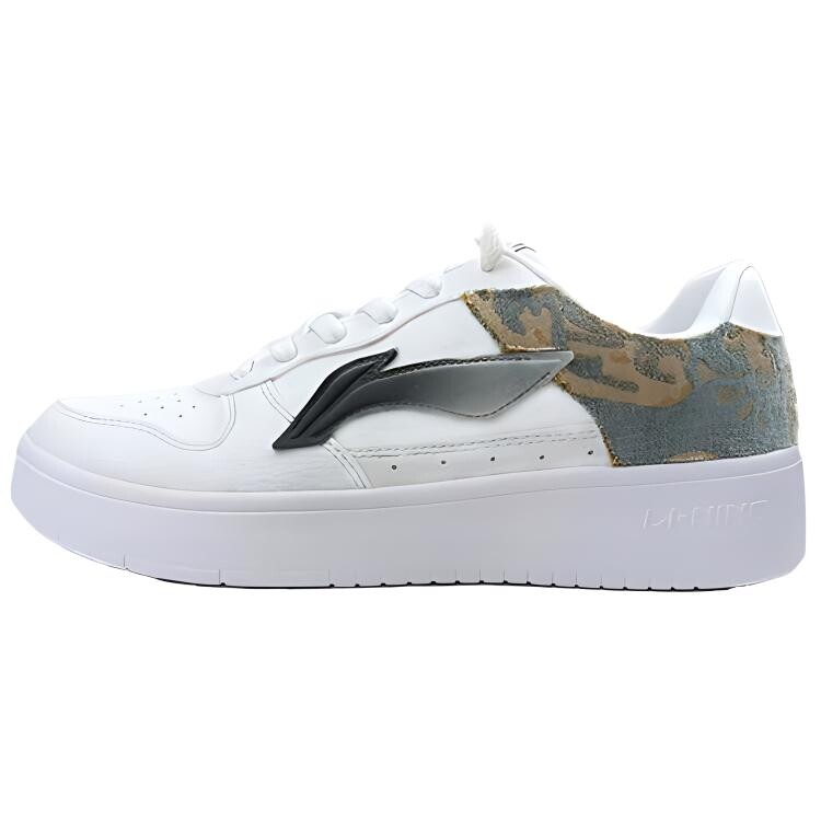 

Обувь для скейтборда Pontoon Boats Men Low-Top, мужские кроссовки, White Lining