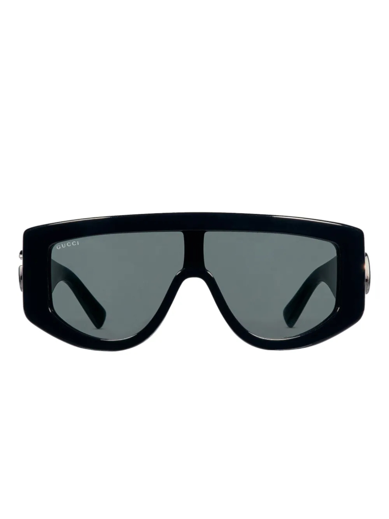 

Солнцезащитные очки Gucci Eyewear в прямоугольной оправе, черный