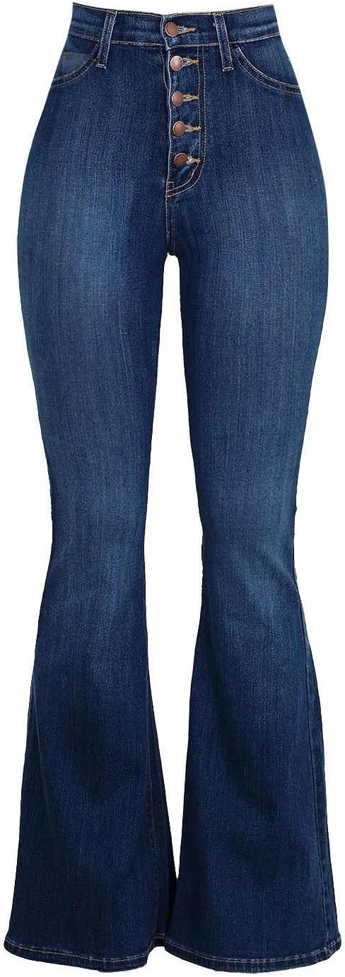 Джинсы для женщин High Waisted с эффектом контроля живота, Skinny Fit, Plus Size — фото 4