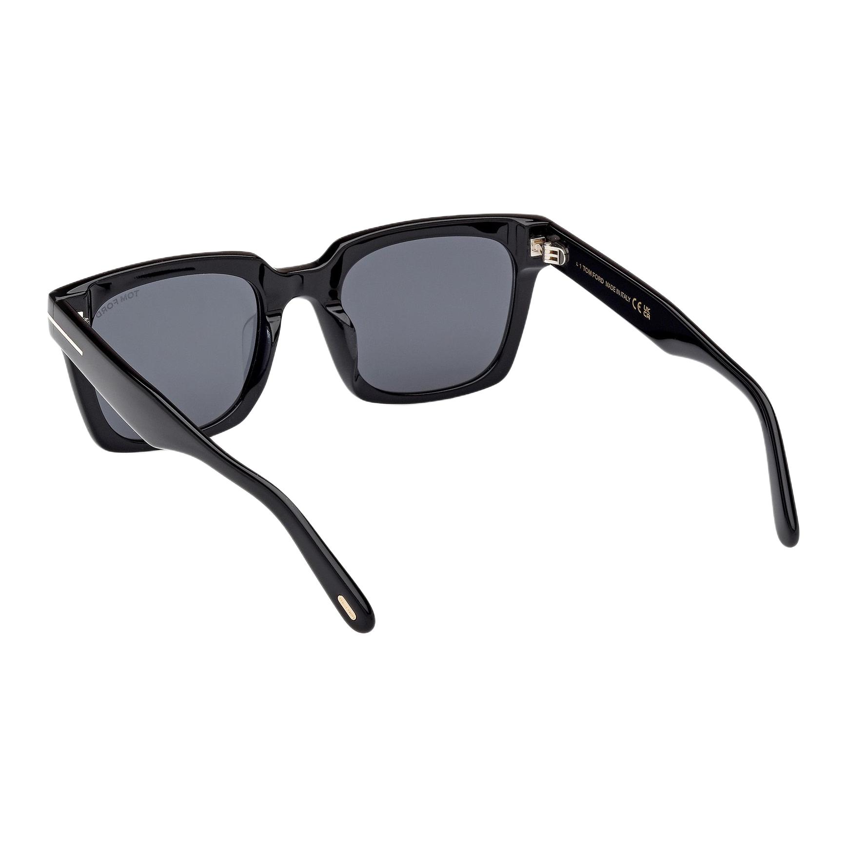 TOM FORD Солнцезащитные очки TF Plate Irregular Shape Unisex Black — фото 4