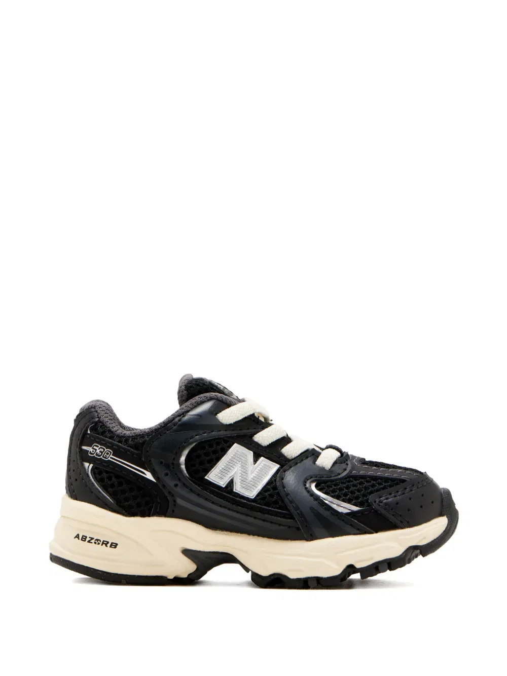 Кроссовки с логотипом 530 New Balance Kids, черный
